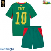 Senegal Sadio Mane #10 Bortedraktsett Barn VM 2026 Kortermet (+ Korte bukser)